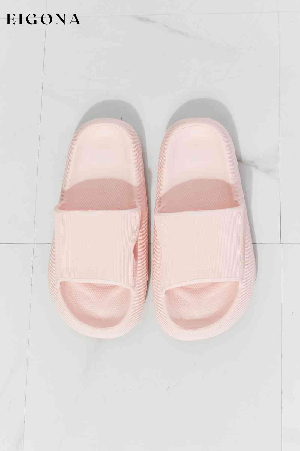 Arms Around Me Open Toe Slide in Pink Melody Ship from USA shoes womens shoes