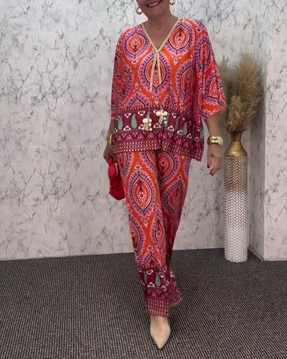 Set Bohemian Resort Chic