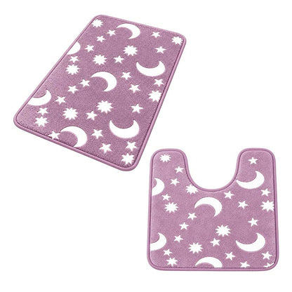 Glow-in-the-dark coral fleece floor mat 2024 f/w accessories bathroom gadget spring、summer