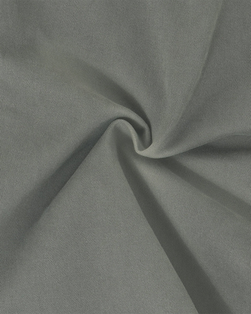 Pure Color Elastic Waist Casual Shorts