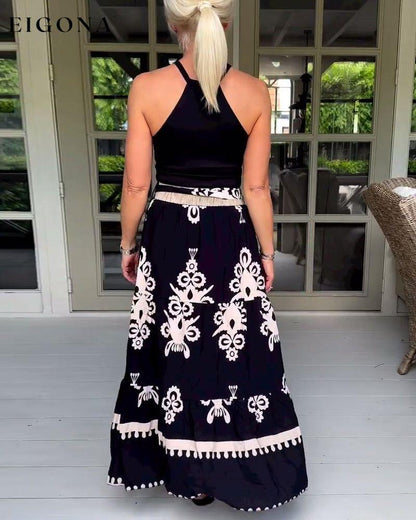 Stylish printed elegant skirt skirts spring summer