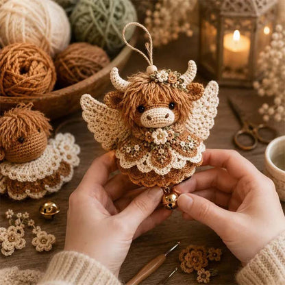 🪽 Animal Angel Crochet Ornament DIY Kit