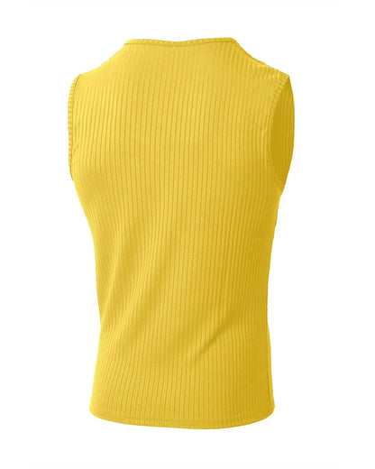 Men's Solid Color Sports Casual Tank Top