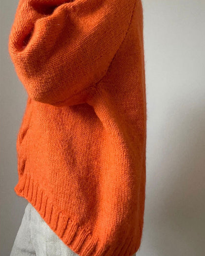 Turtleneck Raglan Sleeve Pullover