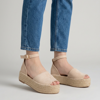 Cassandra | Orthopedic Espadrille Shoes Comfortable Supportive Summer Women Beige comfortable espadrilles women orthopedic espadrilles summer shoes supportive sandals walking shoes women