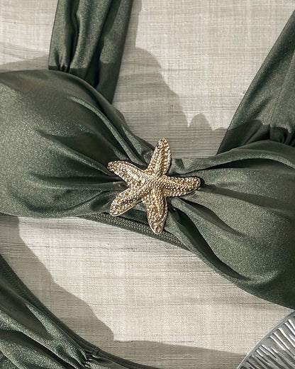 Starfish Embellished Bikini