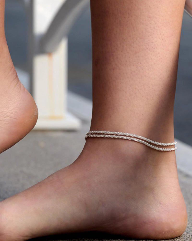 Double Layered Anklets