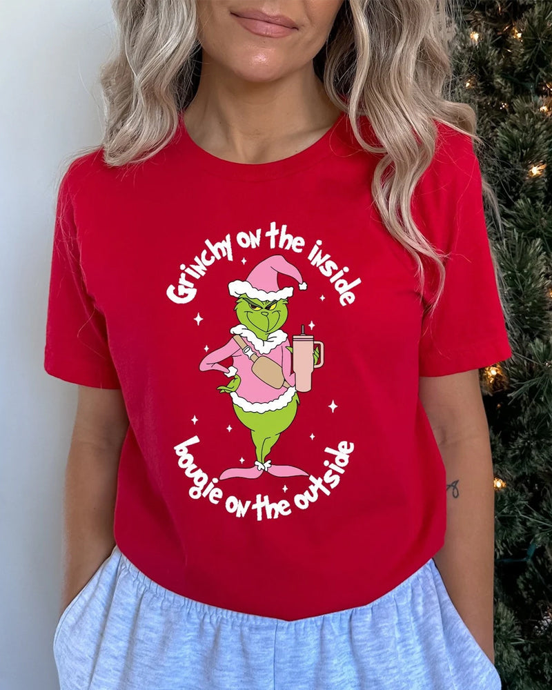 Grinchy on the inside T-shirt