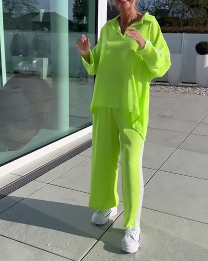 Fashion Casual Two Piece Set