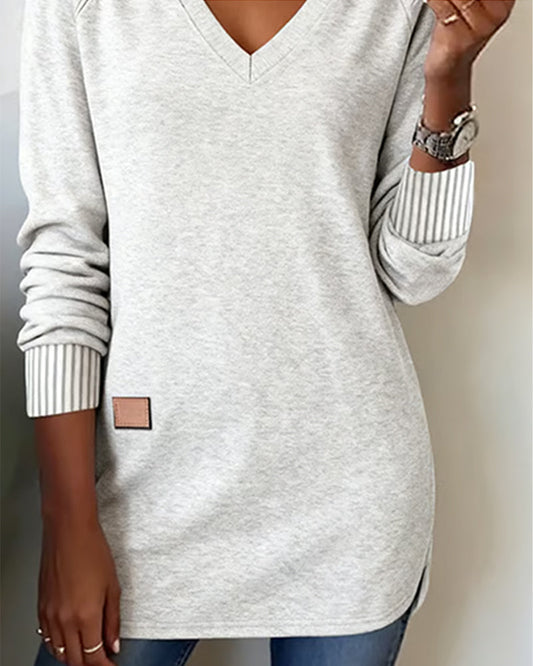 V-Neck Stylish Hoodie