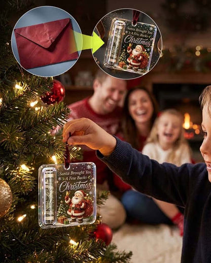 Christmas Cash Gift Ornament