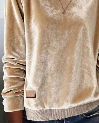 Round Neck Fashionable Sweatshirt