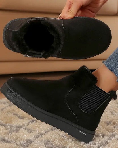Women's Thick Soled Winter Snow Boots