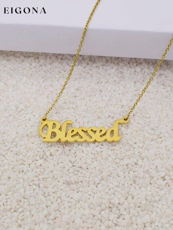 Women's Blessed Necklace