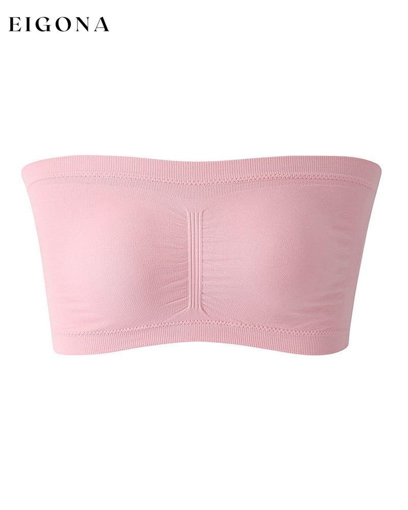 Full support seamless bandeau Pink 23BF lingerie