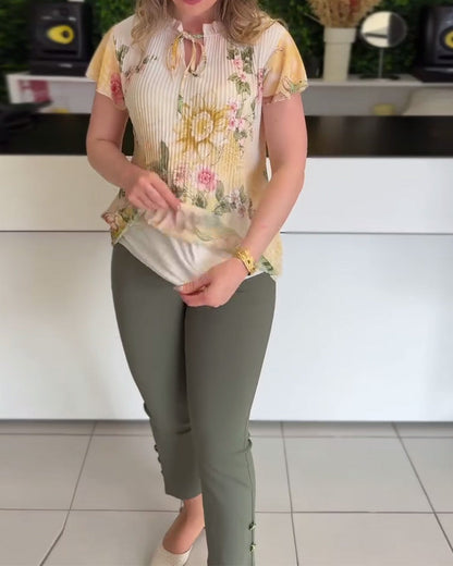 Camicetta elegante stampata