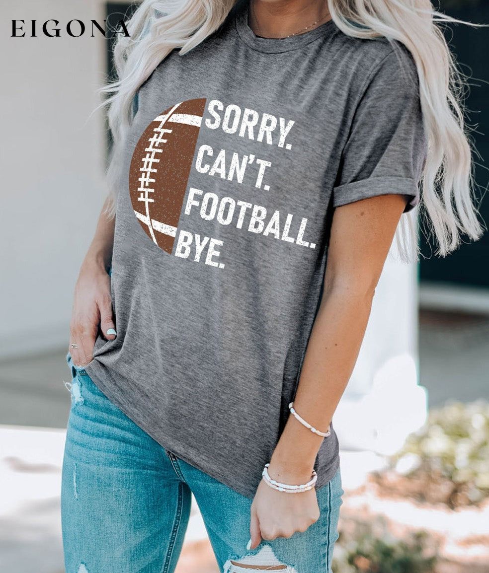 Football Graphic Short Sleeve T-Shirt clothes Ship From Overseas SYNZ trend