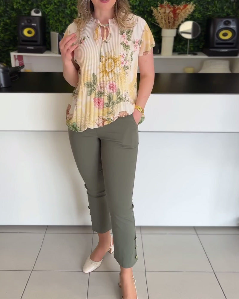 Camicetta elegante stampata