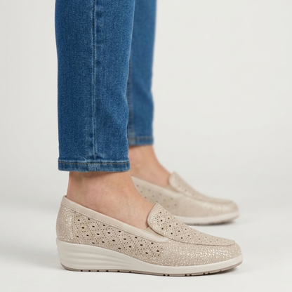 Ermione | Orthopedic Leather Loafers Comfortable Supportive Everyday Women comfortable shoes women leather loafers orthopedic loafers women supportive loafers walking shoes