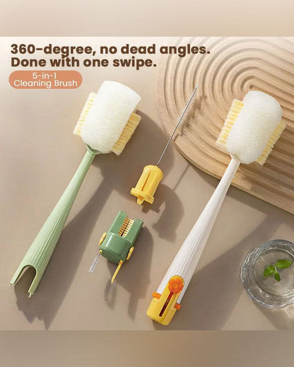5-in-1 Bottle Cleaning Brush 2024 f/w accessories spring summer