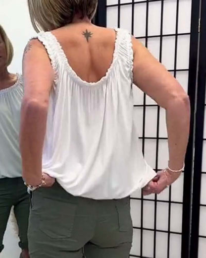 Casual Sleeveless Tank Top