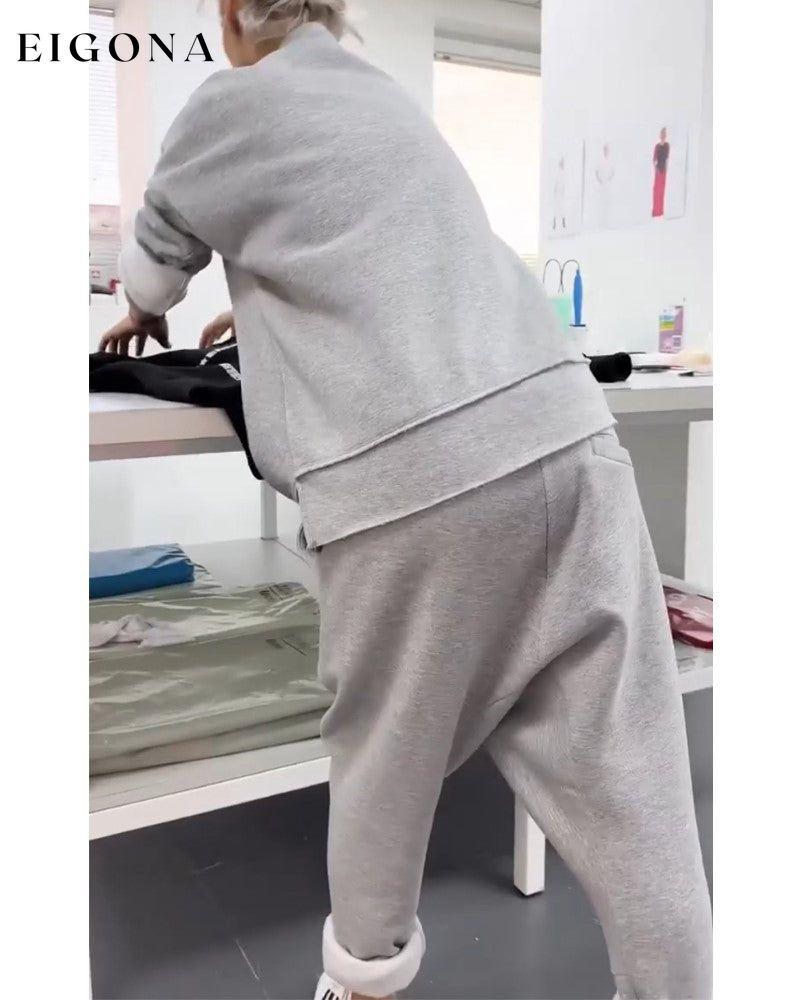 Casual sweatshirt and sweatpants set 2023 f/w 23BF cardigans Clothes hoodies & sweatshirts spring Tops/Blouses