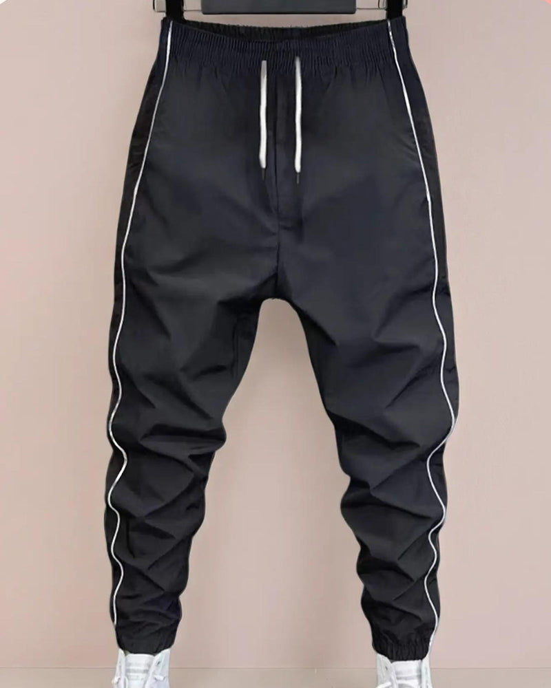 Men's Casual Mid Waist Pants