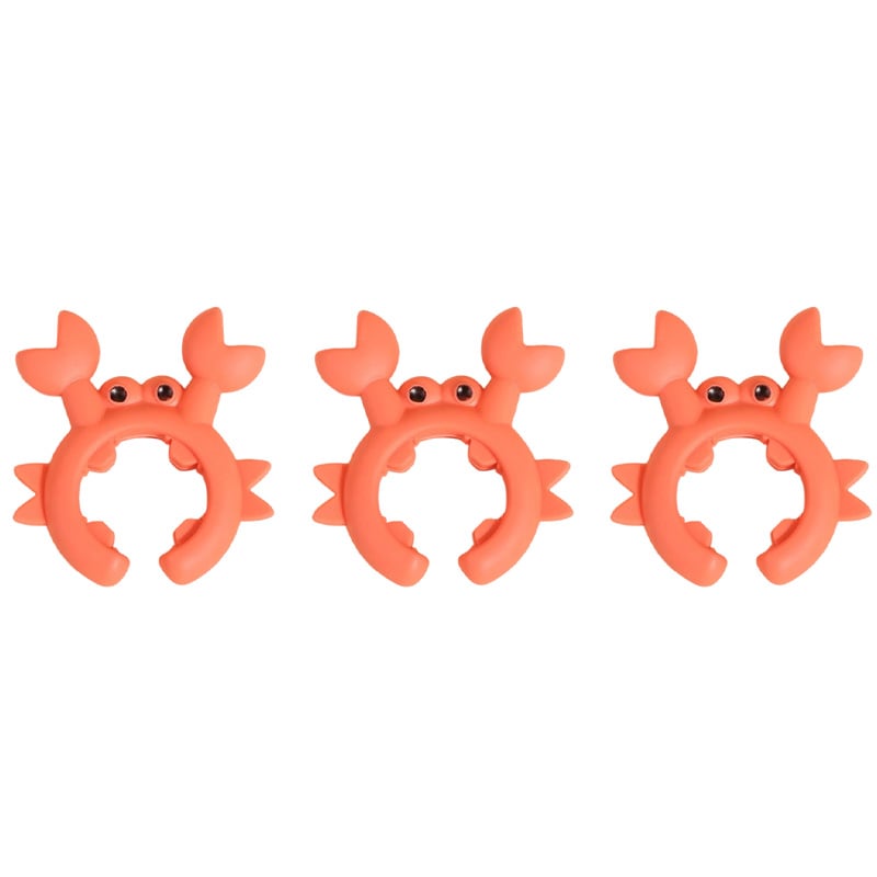 Silicone crab spatula placement rack