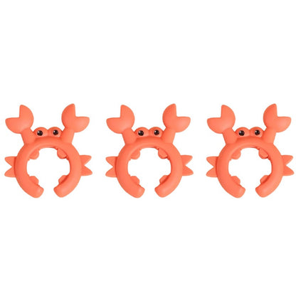 Silicone crab spatula placement rack