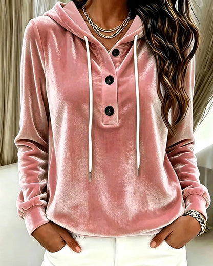 Hooded Long Sleeve Top