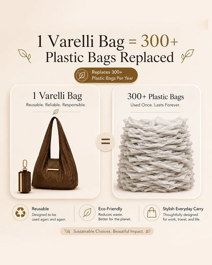 Charm Transformable Bag – Stylish Vegan Leather Tote & Keychain Charm