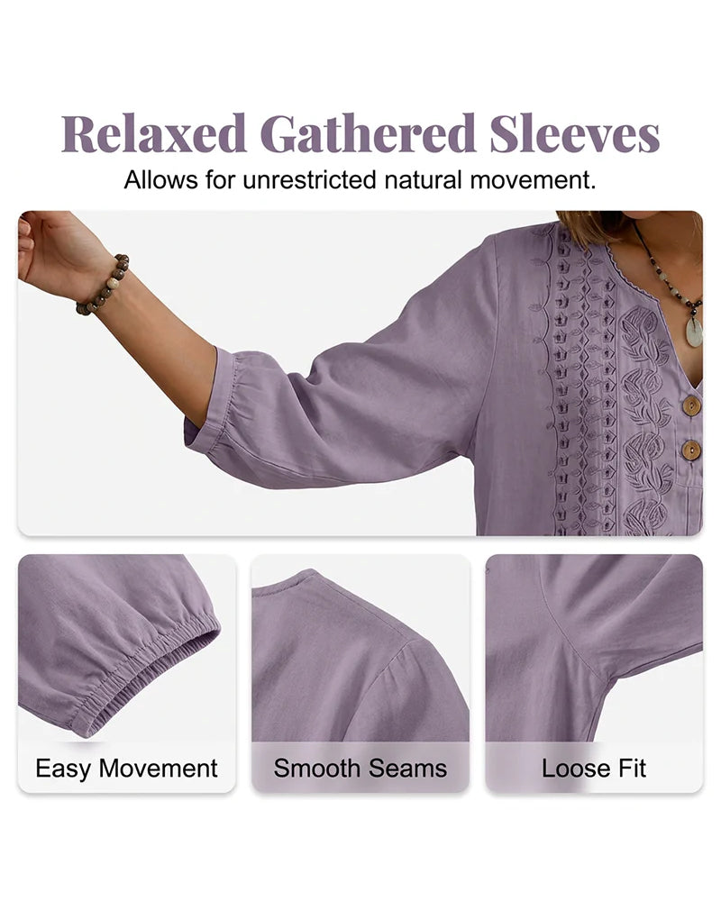 Retro Breathable Crew Neck T-Shirt