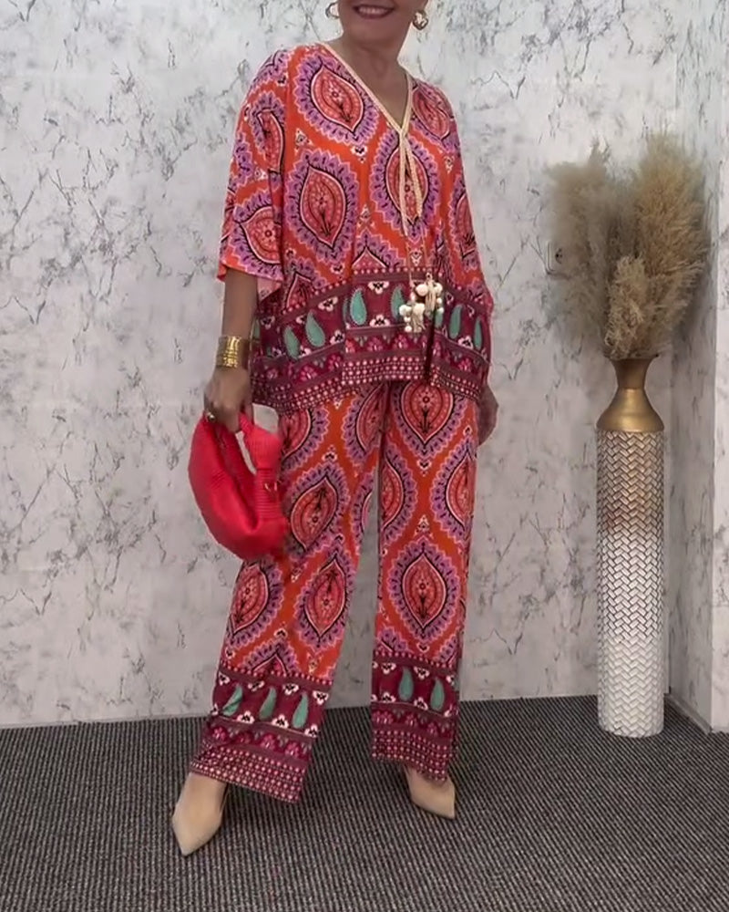 Set Bohemian Resort Chic