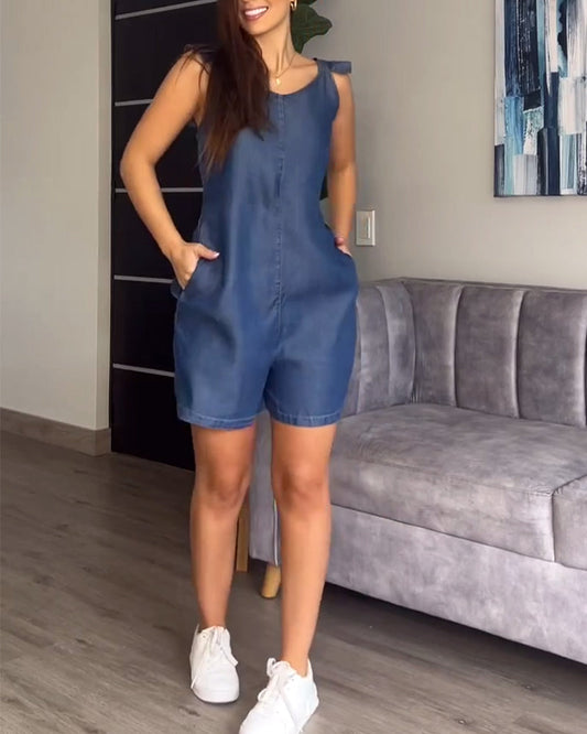 Suspender Casual Jumpsuit