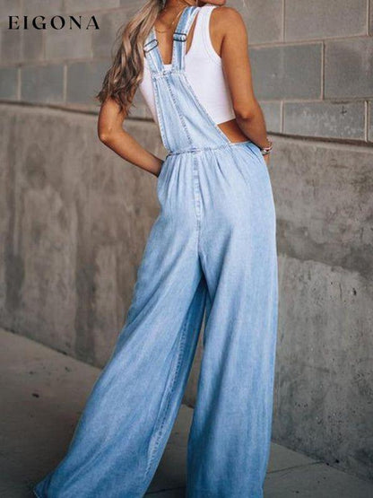 Women's Loose Casual Fashion Denim Overalls clothes