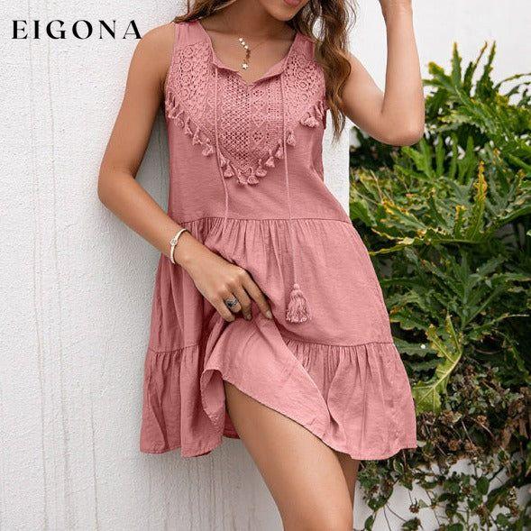 Summer new loose sexy solid color super fairy dress Clothes