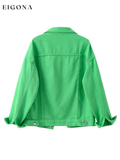 Women's New Colorful Large Size Denim Jacket clothes Jackets & Coats