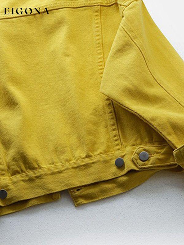 Women's New Colorful Large Size Denim Jacket clothes Jackets & Coats