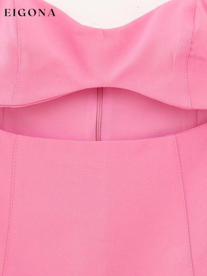 Women's New Open Design Tube Top Vest clothes top tops