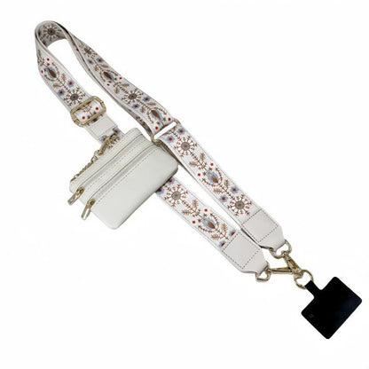 ?Phone Strap with Zippered Pouch acc