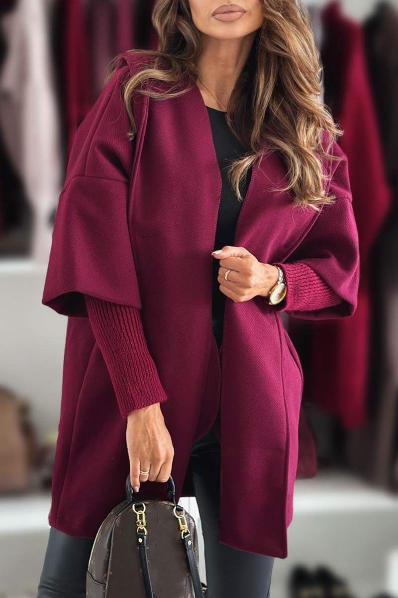 Women's Fashion Hooded Long Sleeve Coat coats Tops