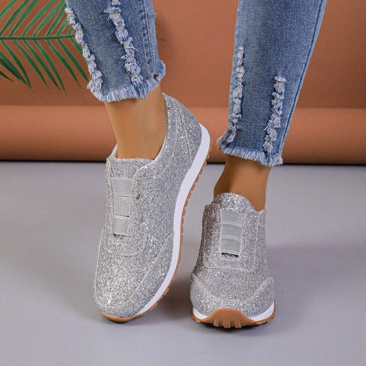 Women's Sequined Casual Sports Shoes Shoes