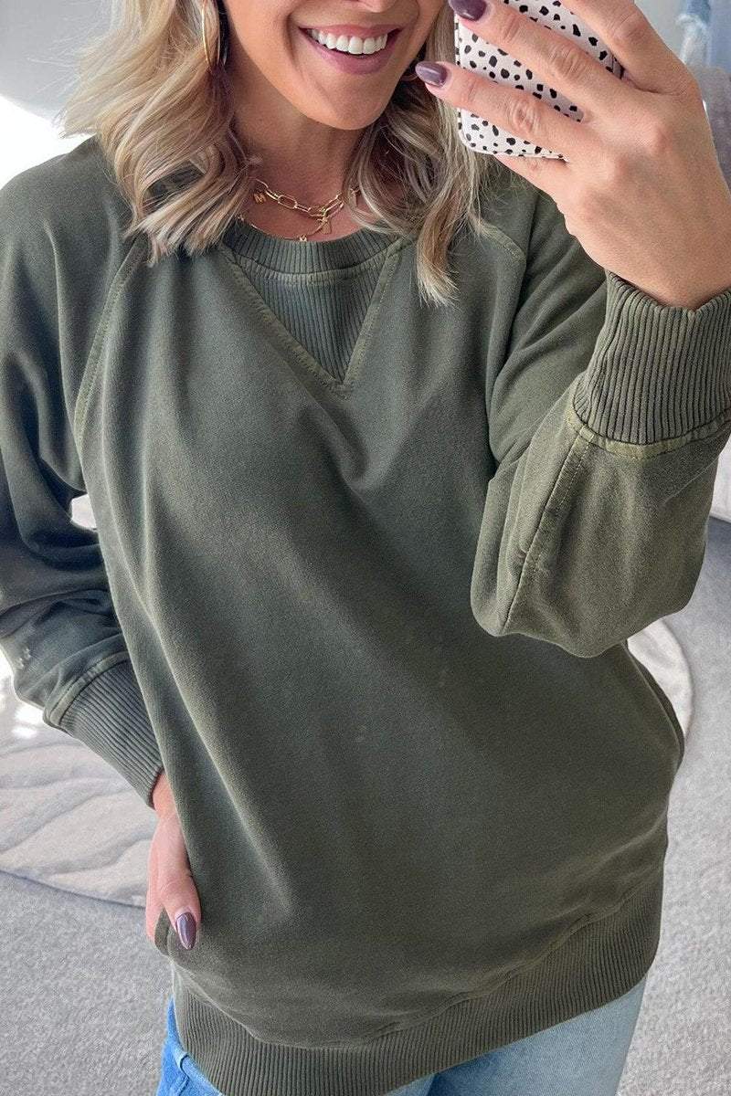 Solid Color Hoodie for Women hoodie top