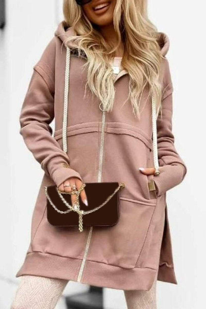 Women's Long Sleeve Hooded Coat Coats Tops