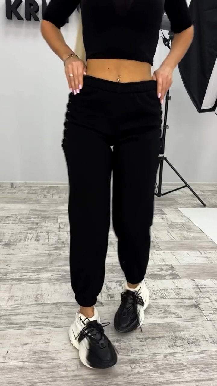 Cotton Sweatpants for Women Trousers