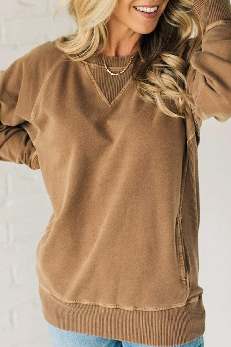 Solid Color Hoodie for Women hoodie top