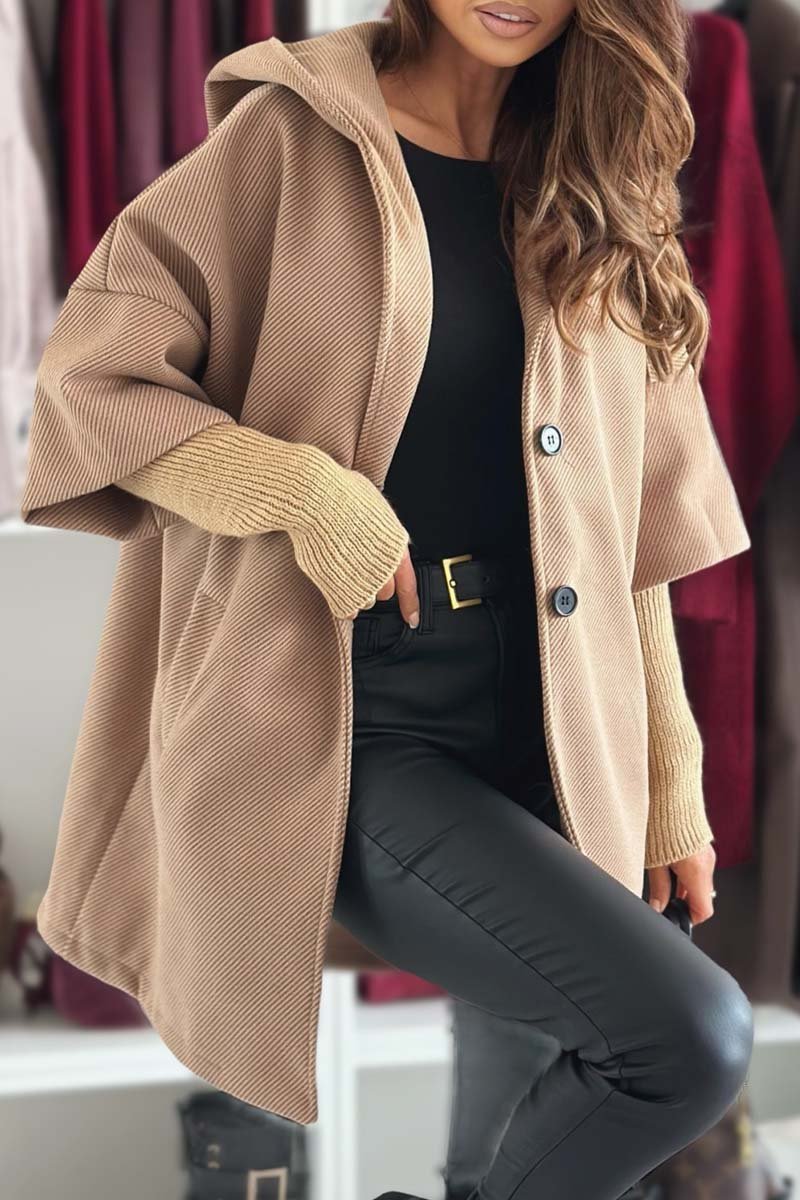 Women's Fashion Hooded Long Sleeve Coat coats Tops