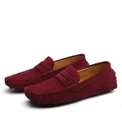 Cazel | Orthopedic Classic Loafers Supportive Comfortable Everyday Men Rouge comfortable shoes men leather loafers orthopedic loafers men supportive loafers walking shoes