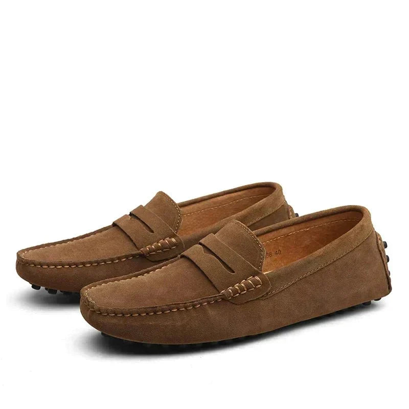 Cazel | Orthopedic Classic Loafers Supportive Comfortable Everyday Men Brown comfortable shoes men leather loafers orthopedic loafers men supportive loafers walking shoes