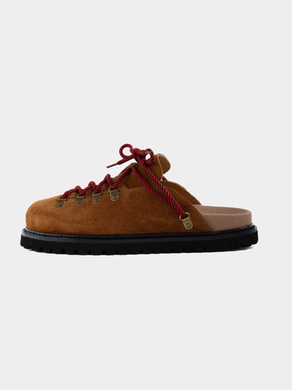 Summit | Orthopedic Walking Mules Rugged Supportive Slip-On Design Rust comfortable sandals orthopedic mules slip-on shoes supportive shoes women walking shoes women